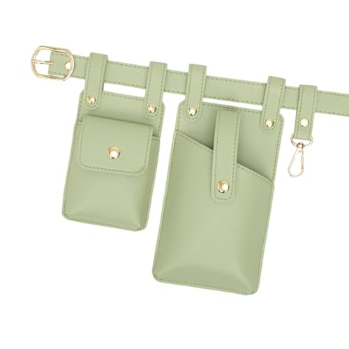 LOVIVER Gürtelbeutel Taille Organizer Gürtel Bequeme modische wasserdichte Geschenke Taillenbeutel, Hellgrün von LOVIVER