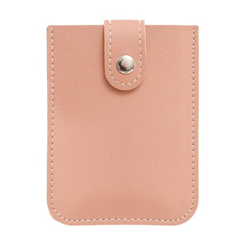 LOVIVER Herausziehbares Kreditkartenetui, Taschenbrieftasche, trendiges, leichtes Geschenk, minimalistisch, für Reise-Organizer, Hüllenschutz, Rosa von LOVIVER