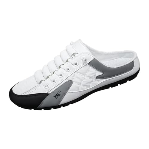 LOVIVER Herren -Mule-, rückenfreie s, rutschfeste Wander-Pantoletten, flache Sohle, lässige Sportschuhe, Slipper, Herren- für, 44 von LOVIVER