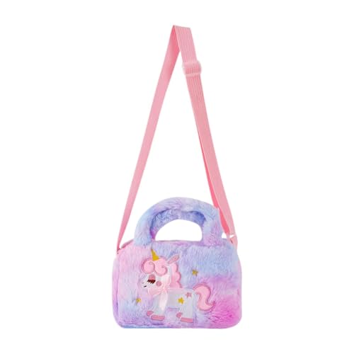 LOVIVER Kinder Umhängetasche, Einfache, Leichte, Modische Geldbörse für Partys Und Einkaufstouren auf Der Straße, Lila von LOVIVER