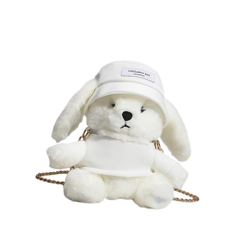LOVIVER Plüsch -Umhängetasche Hasenform Funny Crossbody Tasche für Reiseeinkauf im Freien von LOVIVER