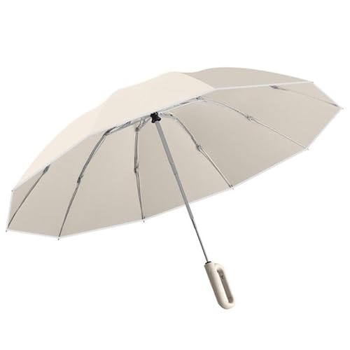 LOVIVER Regenschirm Outdoor-Regenschirm, tragbarer, Leichter Regenschirm für Erwachsene, gerader Regenschirm mit langem Griff für Outdoor-Camping-Wandern von LOVIVER