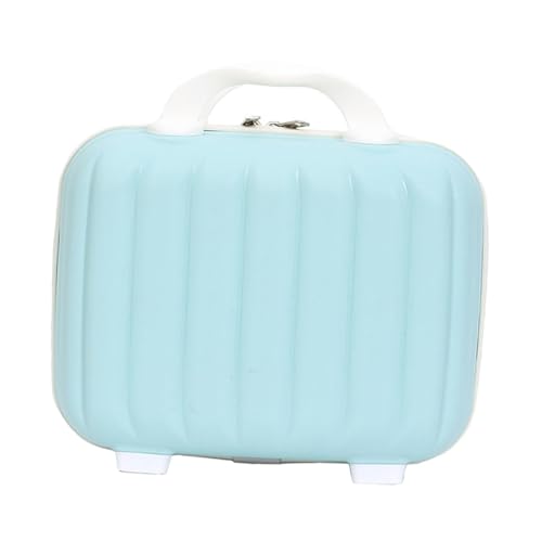 LOVIVER Reise-Make-up-Tasche, Make-up-Einkaufstasche, praktische Make-up-Organizer-Kulturtasche mit großem Fassungsvermögen für Schmuck, Wertsachen und, Hellblau von LOVIVER