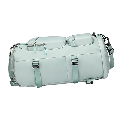 LOVIVER Sporttasche für Damen Und Herren, Sporttasche mit Schuhfach, Weekender Übernachtungstasche/Rucksack, Sporttasche für Reisen, Schwimmen, Grün von LOVIVER