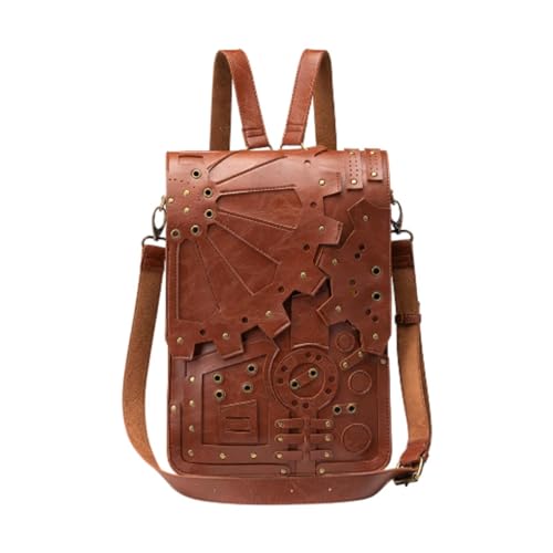 LOVIVER Stil Crossbody Festival für Erwachsene Kostüm dekorative Taschenrätt Geldbeutel, Braun von LOVIVER