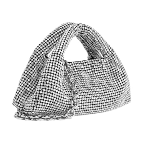 LOVIVER Strass Kette Handtasche Mode Beutel Abend Clutch für Outdoor Shopping von LOVIVER