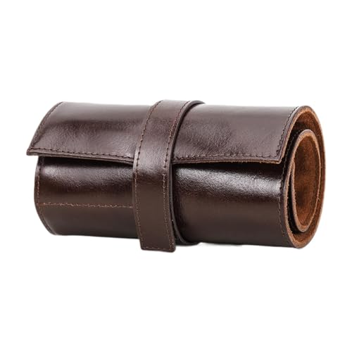 LOVIVER Uhrenbox-Organizer, tragbare Schutzhüllenbox, Armbandhalter aus Max- mit 6 Fächern, Uhrenetui als Geschenk für Frauen und Mädchen von LOVIVER