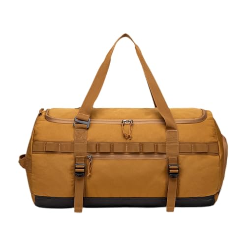 Sporttasche mit Reißverschlusstasche vorne Großer Sportrucksack Outdoor-Pack für Camping Geschenk Übernachtung Frauen Weekender, von LOVIVER