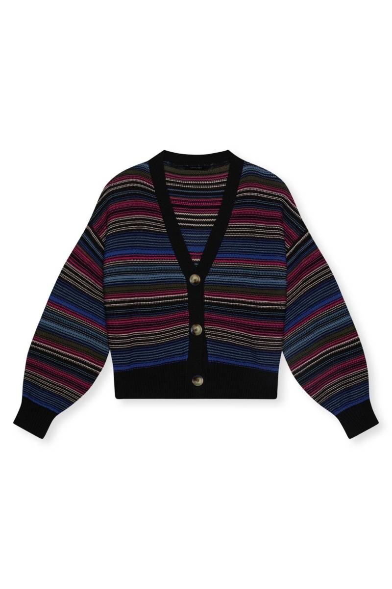 Cardigan Leylah Schwarz von LOVJOI