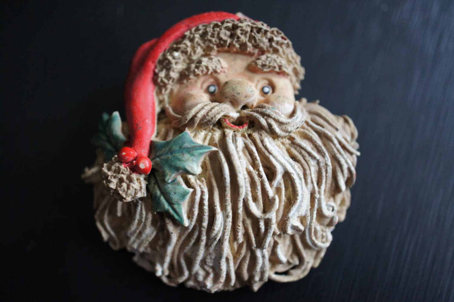 Nachlass Schmuck Weihnachtsbaum Mehrfarbig Glänzend Brosche Weihnachtsmann M-079 von LOVNTG