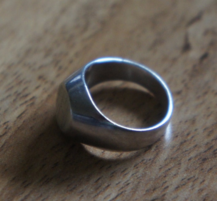 Vintage Ring 925 Sterling Silber Stamping Größe -5 X-027 Signiert von LOVNTG