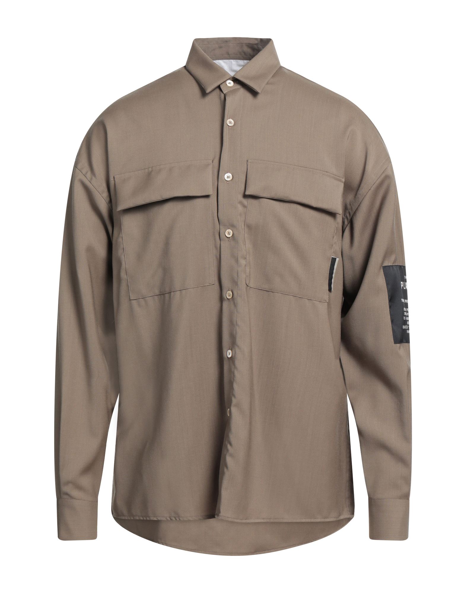 LOW BRAND Hemd Herren Khaki von LOW BRAND