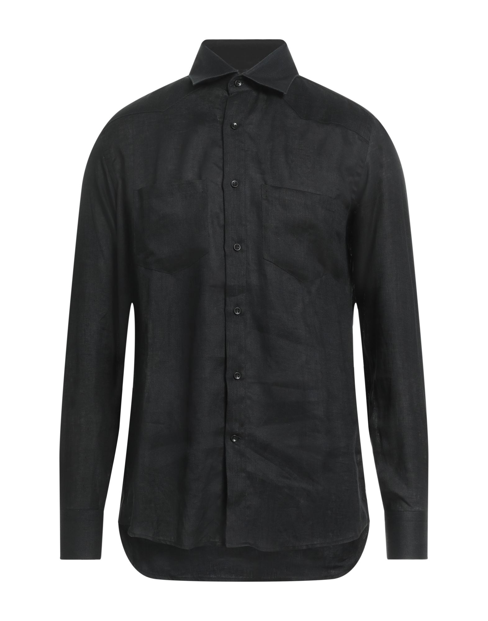 LOW BRAND Hemd Herren Schwarz von LOW BRAND