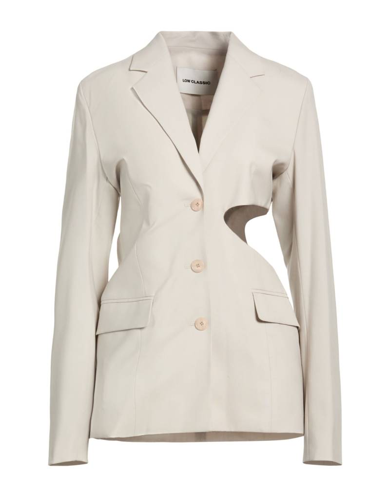 LOW CLASSIC Blazer Damen Hellgrau von LOW CLASSIC
