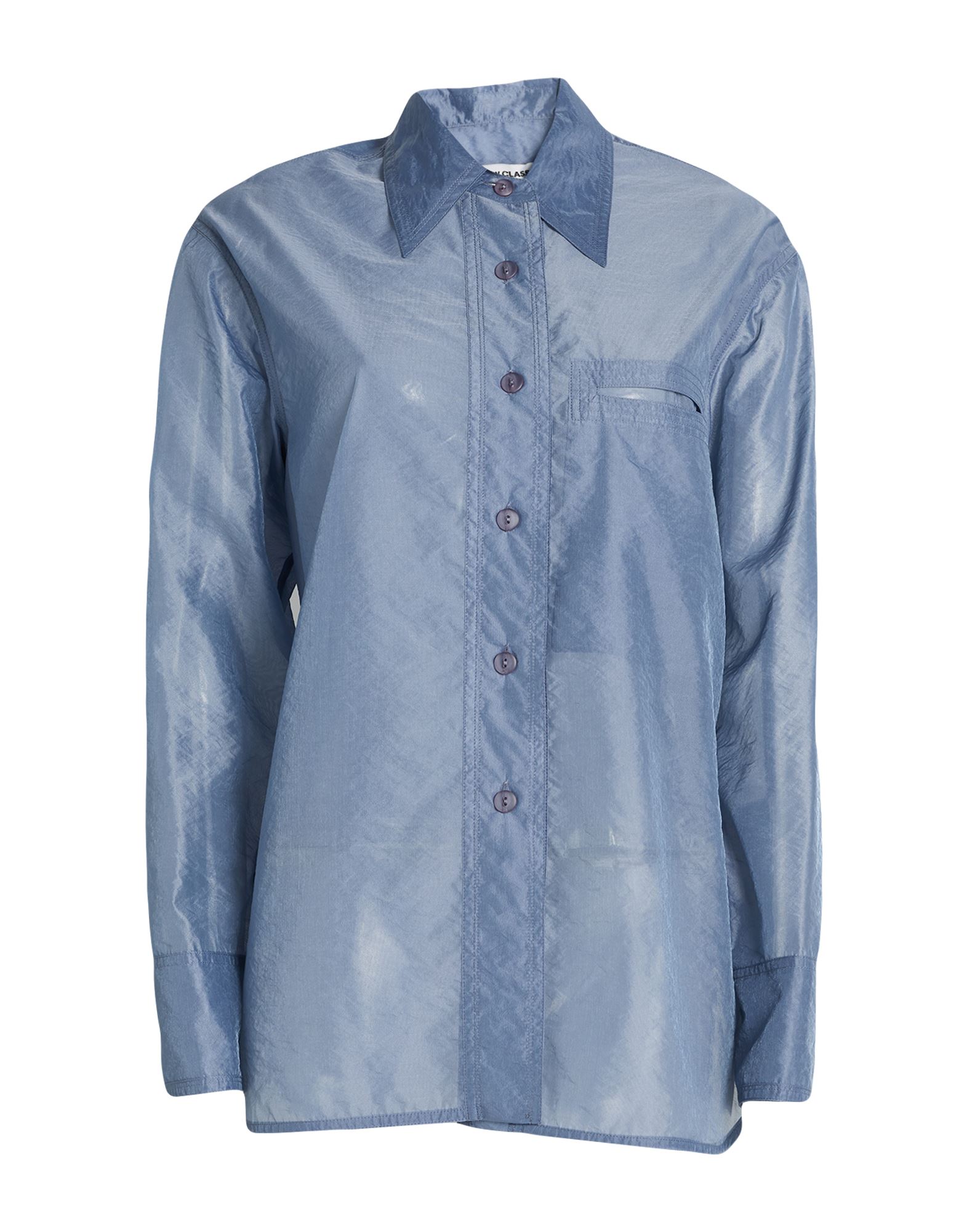 LOW CLASSIC Hemd Damen Taubenblau von LOW CLASSIC