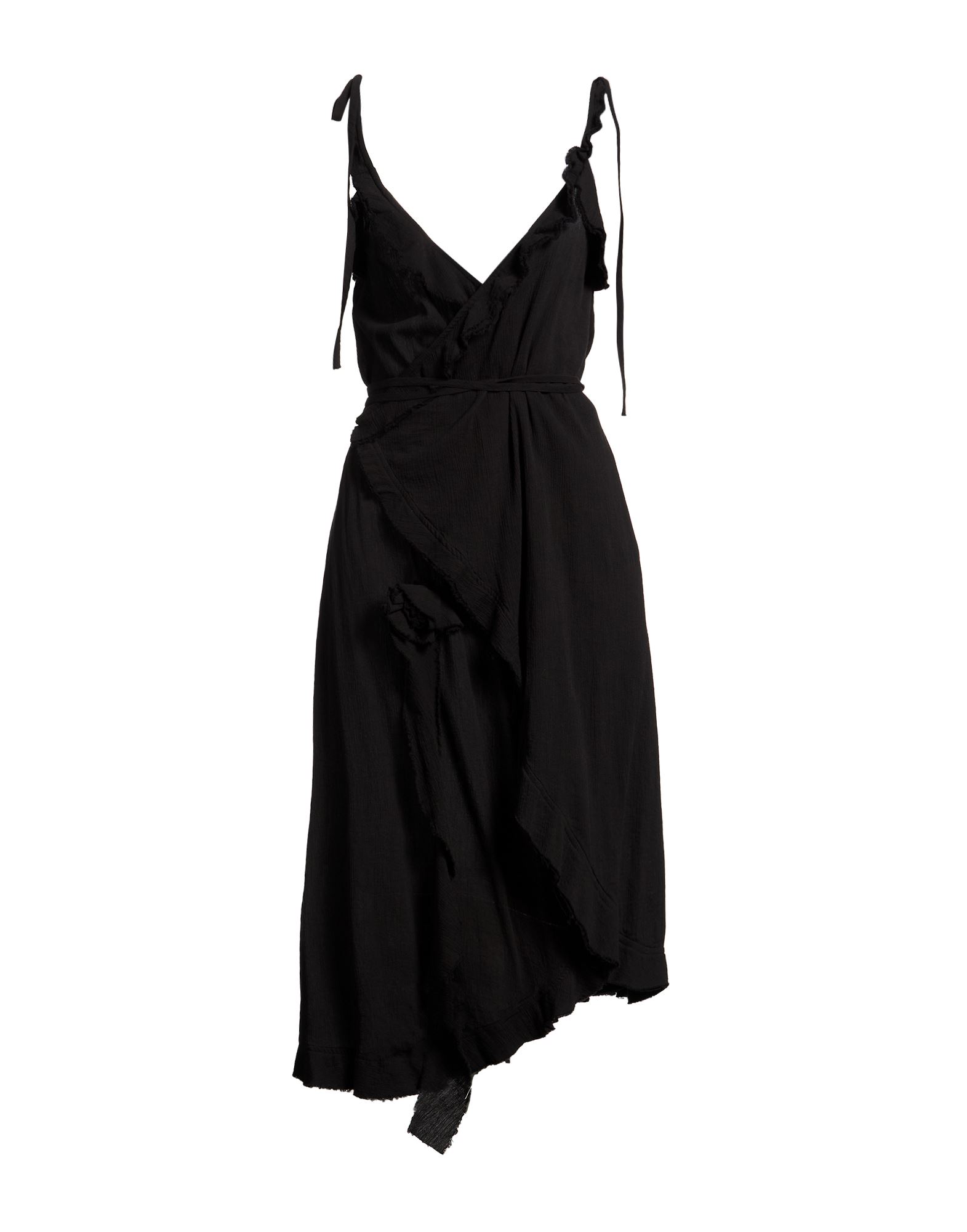 LOW CLASSIC Midi-kleid Damen Schwarz von LOW CLASSIC