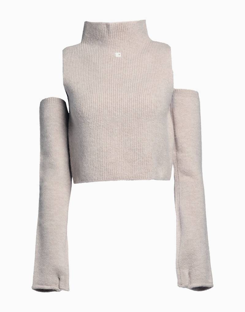 LOW CLASSIC Rollkragenpullover Damen Grau von LOW CLASSIC