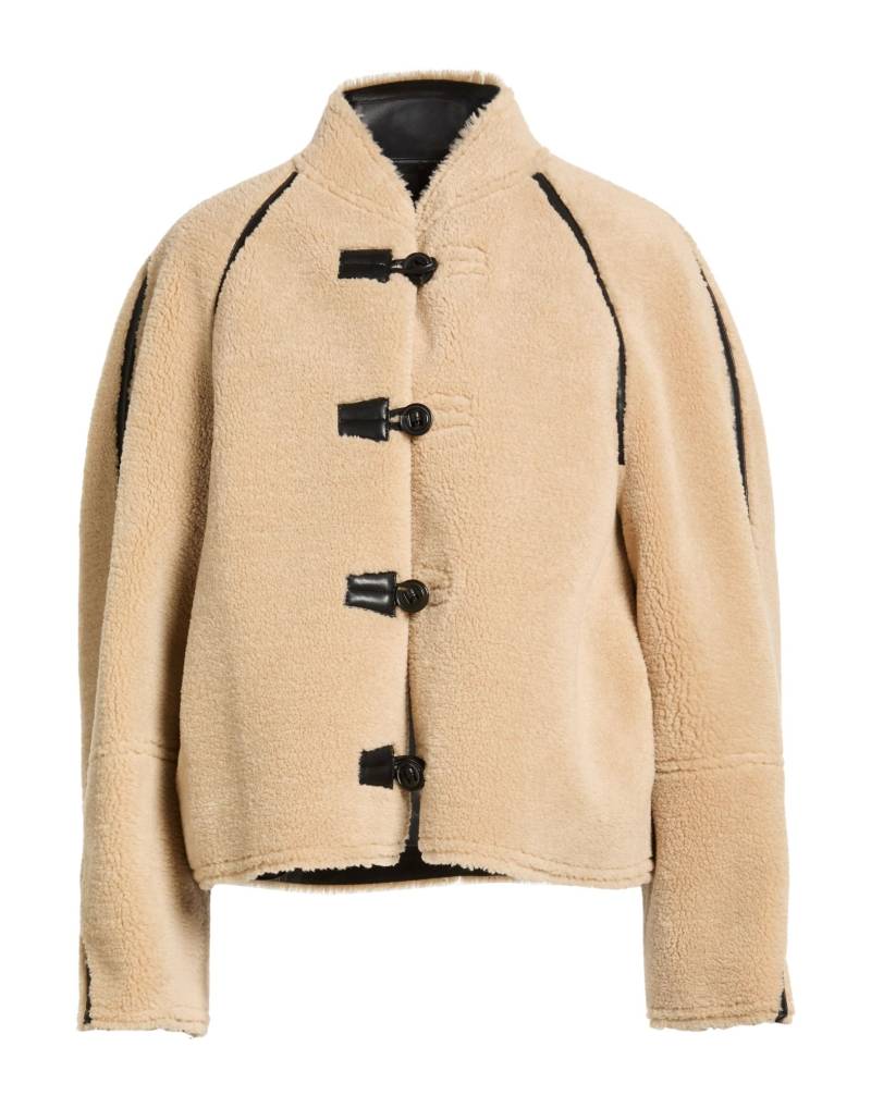 LOW CLASSIC Shearling- & Kunstfell Damen Beige von LOW CLASSIC