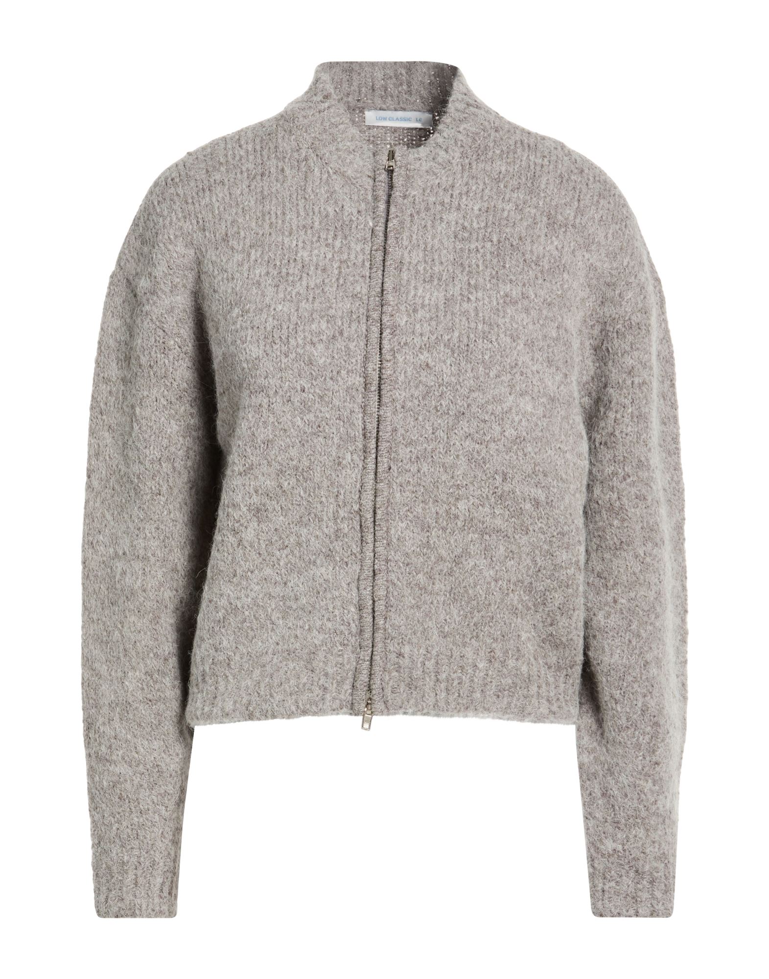 LOW CLASSIC Strickjacke Damen Hellgrau von LOW CLASSIC