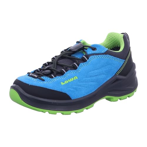 LOWA Halbschuh DELAGO GTX LO JUNIOR SL türkis/Limone 28 von LOWA