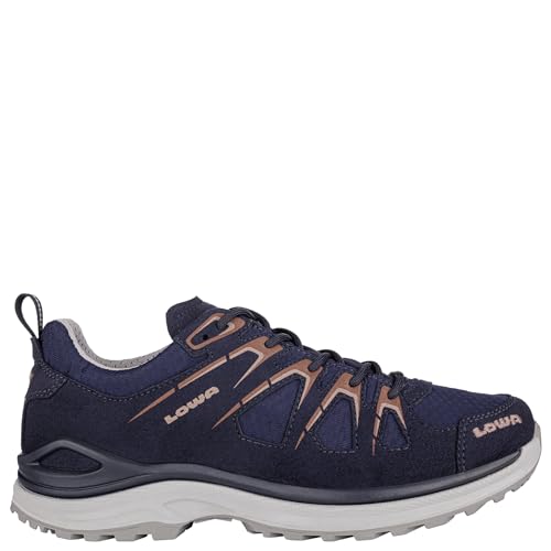 LOWA Halbschuh Innox EVO GTX LO Ws Navy/rotholz 42 von LOWA PROFESSIONAL