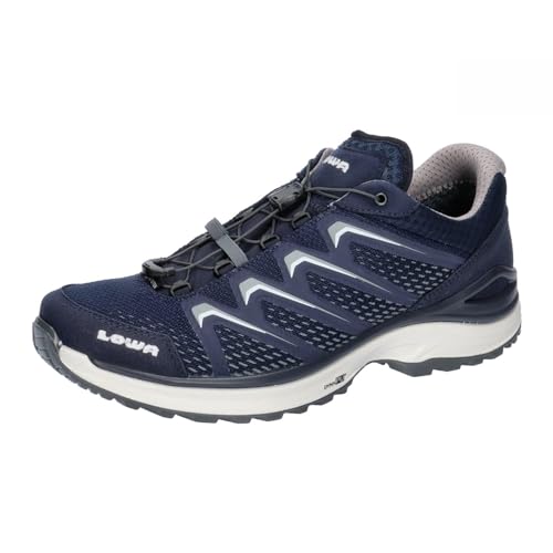 LOWA Halbschuh MADDOX GTX LO navy/silber, 47 von LOWA PROFESSIONAL