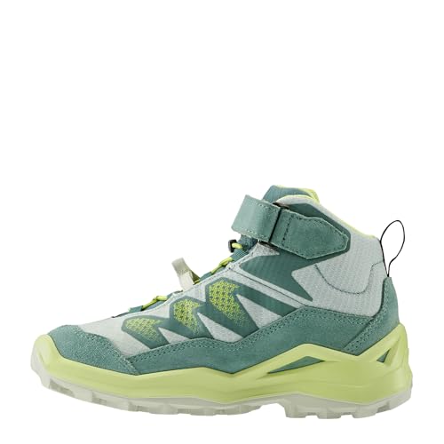 LOWA Stiefel mittel MADDOX PRO GTX MID VC JR rauchgrün/mintgrün, 25 von LOWA