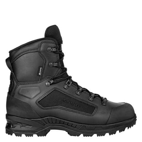 LOWA PROFESSIONAL Stiefel mittel BREACHER GTX MID schwarz 46.5 von LOWA PROFESSIONAL