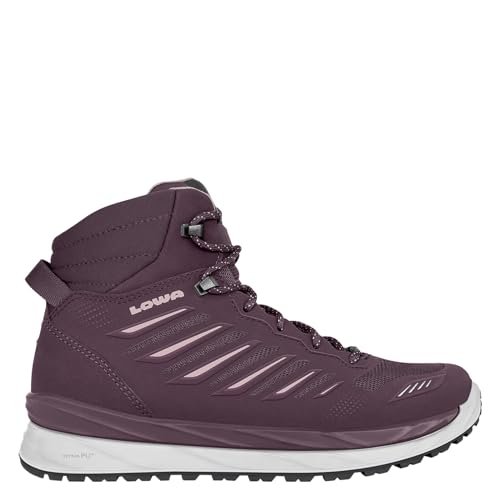 LOWA Stiefel mittel AXOS GTX MID Ws Bordeaux/Rose 38 von LOWA PROFESSIONAL