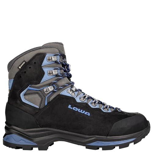 LOWA Stiefel mittel CAMINO EVO GTX [2024] schwarz/blau, 47 von LOWA