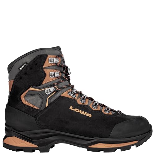 LOWA Stiefel mittel CAMINO EVO GTX [2024] schwarz/orange, 42.5 von LOWA