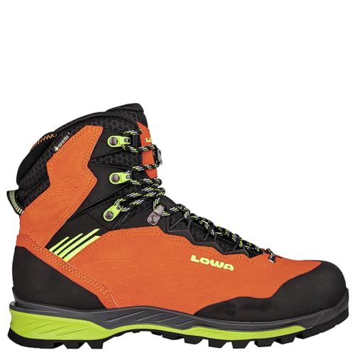 LOWA Stiefel mittel Cadin II GTX MID Flame/Limone 43.5 von LOWA PROFESSIONAL