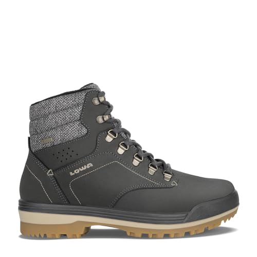 LOWA Stiefel mittel NERA GTX anthrazit/beige, 42.5 von LOWA