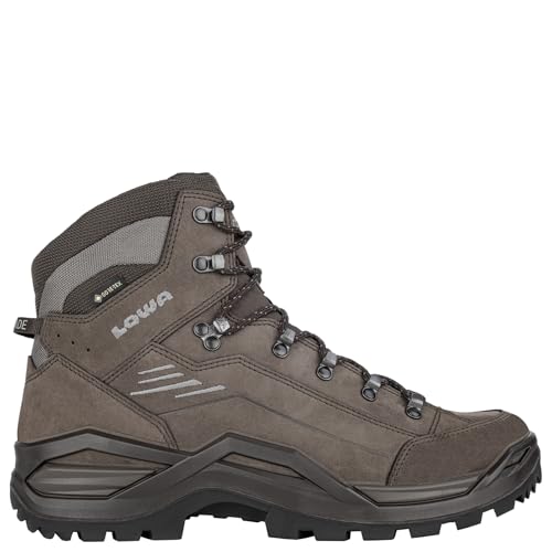 LOWA Stiefel mittel RENEGADE EVO GTX MID W espresso/seegras, 42.5 von LOWA