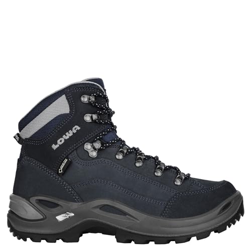 LOWA Stiefel mittel RENEGADE GTX MID Ws [2024] navy/grau, 43.5 von LOWA
