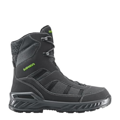 LOWA Stiefel mittel TRIDENT III GTX anthrazit/grün, 46.5 von LOWA