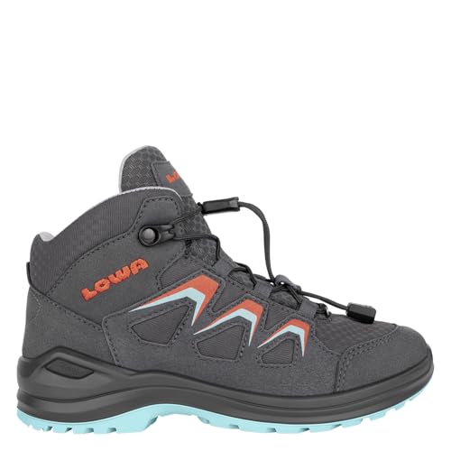 LOWA Stiefel dreiviertel INNOX EVO GTX QC JR graphit/arktis, 27 von LOWA