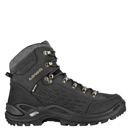 LOWA Stiefel mittel RENEGADE WARM GTX MID Ws schwarz/champag, 36.5 von LOWA