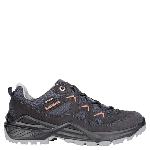 Lowa Damen Wanderschuhe Sirkos EVO GTX Low 320805 Navy-Lachs 37.5 von LOWA PROFESSIONAL