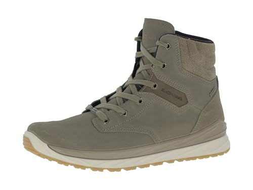 LOWA Furato GTX wasserdichte und praktische Winterschuhe Herren mit Reissverschluss und Wildleder Obermaterial | Wintersneaker | Winterstiefel | EU 43,5 von LOWA