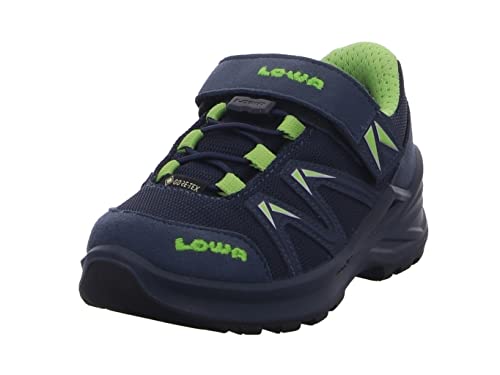 Lowa Innox PRO GTX LO VCR Größe 25 EU STAHLBLAU/Limone 9701 von LOWA