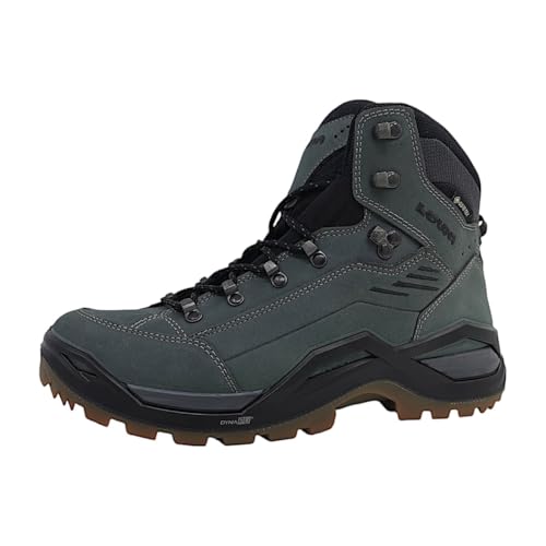 LOWA Stiefel mittel RENEGADE EVO GTX MID dunkelgrau/schwarz, 42.5 von LOWA