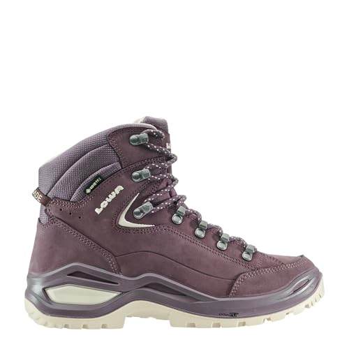 LOWA Stiefel mittel RENEGADE EVO GTX MID Ws altrosa/panna, 42 von LOWA