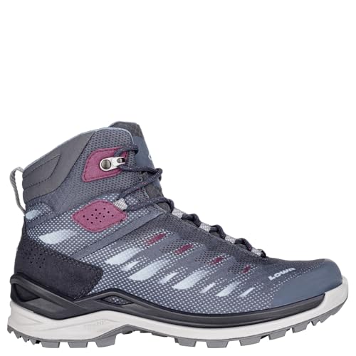 LOWA Stiefel mittel FERROX GTX MID Ws navy/eisblau, 42 von LOWA