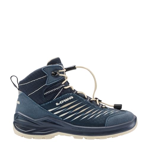 LOWA Stiefel mittel ZIRROX II GTX MID JR navy/dune, 26 von LOWA