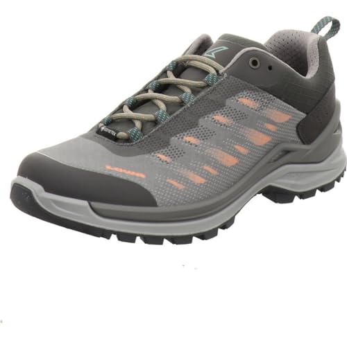 LOWA Halbschuh FERROX GTX LO Ws [2024] asphalt/aprikose, 37.5 von LOWA
