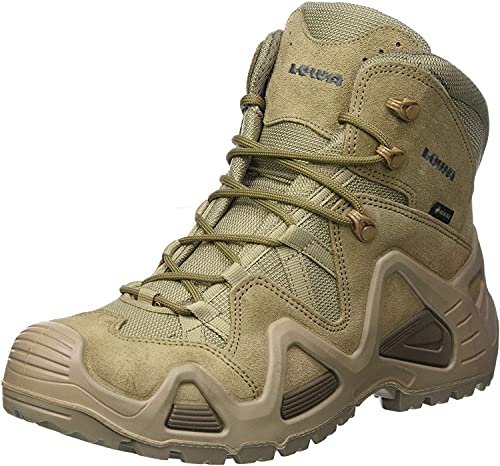 LOWA 310537 0410 Zephyr GTX Mid 13 - Herren Wanderschuhe Khaki 36.5 EU Gore-Tex Wasserfest Schnürschuhe Klassisch Multifunktional Outdoor Militär Jagd Wandern Outdoor-Arbeit LOWA 310537 0410 Zephyr GTX Mid 13 - Herren Wanderschuhe Khaki 36.5 EU Gore-Tex Wasserfest Schnürschuhe Klassisch Multifunktional Outdoor Militär Jagd Wandern Outdoor-Arbeit von LOWA