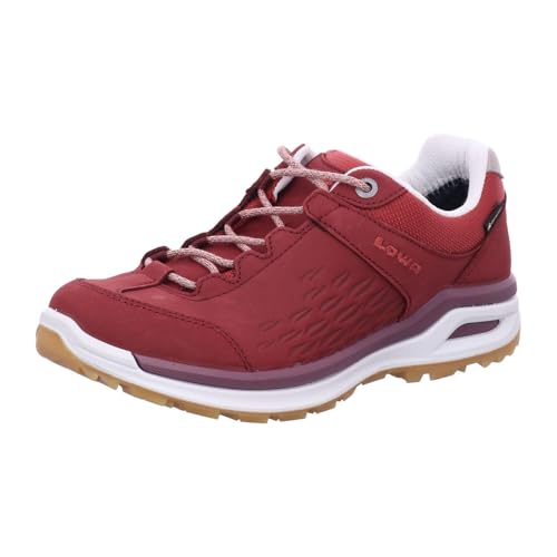 LOWA Halbschuh Locarno GTX LO Ws rotholz/Rose 38 von LOWA