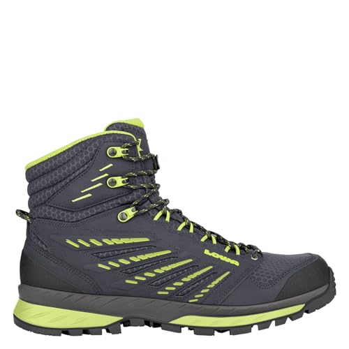 Herren TREK EVO GTX MID Trekking-& Wanderstiefel, Navy/Limone, Gr. 46 von LOWA