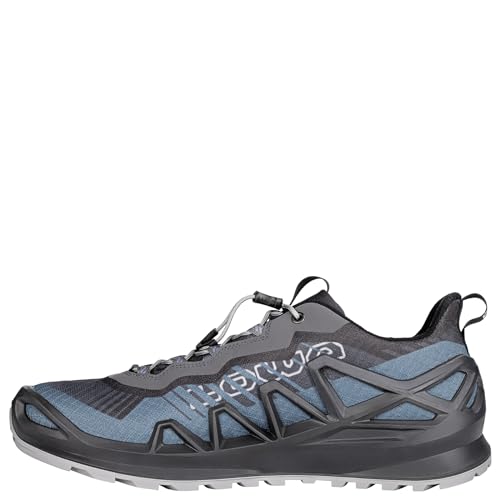 LOWA Halbschuh Merger GTX LO Steel Blue/anthrazit 45 von LOWA